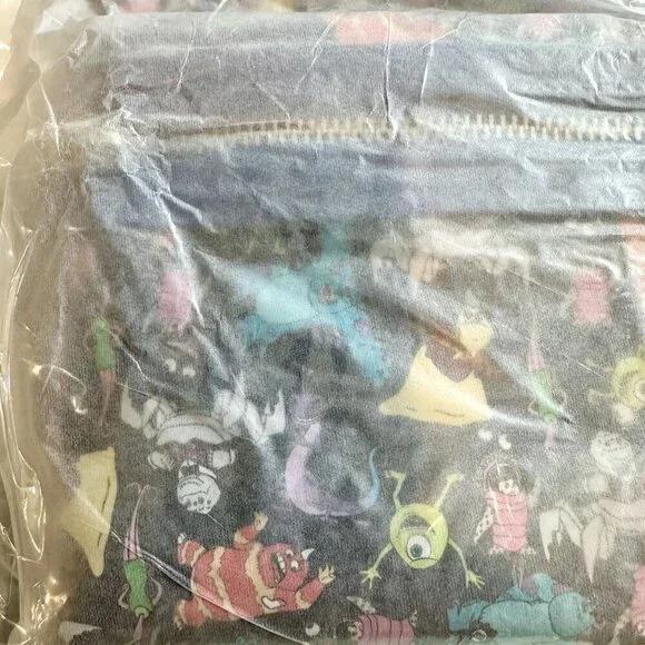 NWT RARE Disney Pixar Monsters Inc Loungefly Mini Bag Backpack - Picture 5 of 11